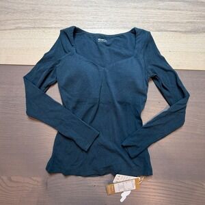 OGL Top Women S Litewarm Sweetheart Neck Slim Brami Forest Night